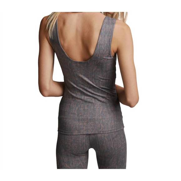 NEW VARLEY aletta tank top in blue grey dust - Picture 3 of 3